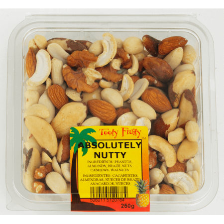 Tooty Fruity - Absolutely Nutty 6 x 250g
